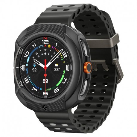 Spigen Liquid Air ochranné pouzdro pro Samsung Galaxy Watch 8 Classic 46mm černé