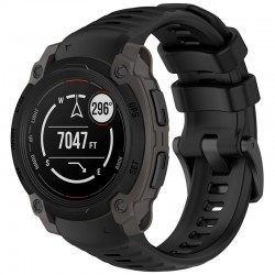 Techsuit silikonový řemínek pro Garmin Instinct E 45mm černý