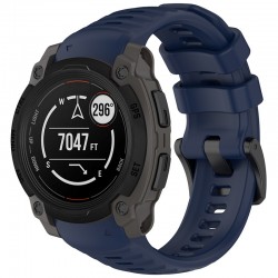 Techsuit silikonový řemínek pro Garmin Instinct E 45mm modrý