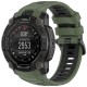 Techsuit silikonový řemínek pro Garmin Instinct 3 45mm zelený