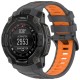 Techsuit silikonový řemínek pro Garmin Instinct 3 50mm šedý / oranžový