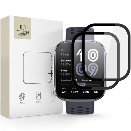 Hybridní sklo Tech-Protect Glass Flex+ 2-pack pro Amazfit Bip 6