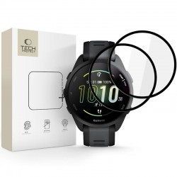 Hybridní sklo Tech-Protect Glass Flex+ 2-pack pro Garmin Forerunner 165