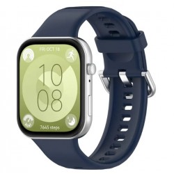 Techsuit W061 silikonový řemínek pro Huawei Watch Fit 3 / Fit 4 / Fit 4 Pro modrý