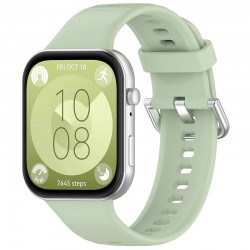 Techsuit W061 silikonový řemínek pro Huawei Watch Fit 3 / Fit 4 / Fit 4 Pro zelený