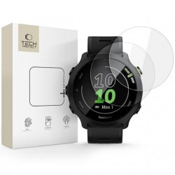 Tvrzené sklo Tech-Protect Glass Fit+ 2-pack pro Garmin Forerunner 55