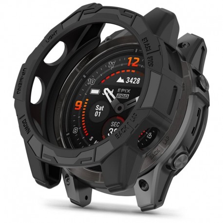 Tech-Protect Defense Air ochranné pouzdro pro Garmin Fenix 7X / 7X Pro černé