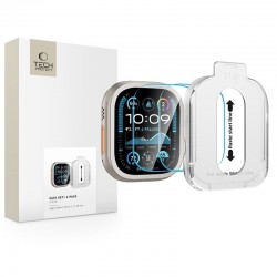 Tvrzené sklo Tech-Protect Easy Set+ 2-pack Apple Watch Ultra 1/2 49mm čiré, 2ks