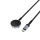 Tech-Protect Ultraboost MC01 magnetický nabíjecí kabel pro Apple Watch USB-C 120cm černý