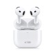 Tech-Protect UltraBoost TWS Core 2 bezdrátová sluchátka bílá