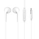 Dudao X10S EarPods handsfree sluchátka do uší iOS / Android bílá