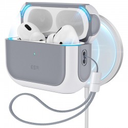 ESR Orbit Hybrid HaloLock pouzdro pro Apple AirPods Pro 1 / 2 bílé