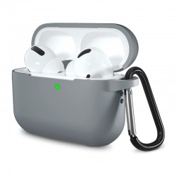 Techsuit silikonový obal na Apple AirPods Pro 1 / 2 šedý