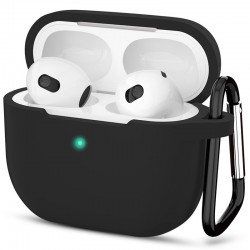 Techsuit silikonový obal na Apple AirPods 3 černý