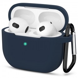 Techsuit silikonový obal na Apple AirPods 3 modrý