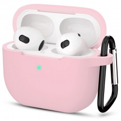 Techsuit silikonový obal na Apple AirPods 3 růžový