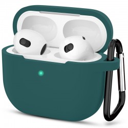 Techsuit silikonový obal na Apple AirPods 3 zelený