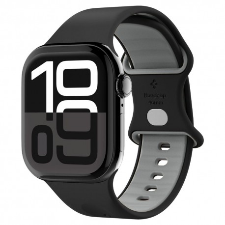 Spigen Nano Pop řemínek pro Apple Watch 5/6/7/8/9/10/Ultra 42/44/45/46/49mm black sesame