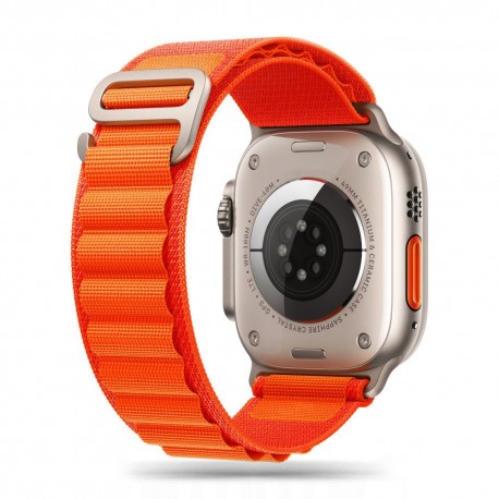 Tech-Protect Aplský tah pro Apple Watch 5/6/7/8/9/10/Ultra 42/44/45/46/49mm oranžový