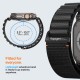 Spigen WBF1 nylonový řemínek pro Apple Watch 5/6/7/8/9/10/Ultra 42/44/45/46/49mm černý