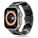 Tech-Protect řemínek pro Apple Watch 8 / 9 / 10 / 11 / Ultra 42/44/45/49 mm černý