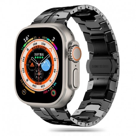 Tech-Protect řemínek pro Apple Watch 8 / 9 / 10 / 11 / Ultra 42/44/45/49 mm černý