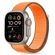 Tech-Protect nylonový řemínek pro Apple Watch 8 / 9 / 10 / 11 / SE / SE 2 38/40/41/42mm oranžový