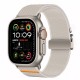 Tech-Protect Clasp nylonový řemínek pro Apple Watch 8 / 9 / 10 / 11 / Ultra 42/44/45/49 mm šedý