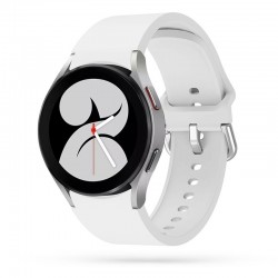 Tech-Protect IconBand silikonový řemínek pro Samsung Galaxy Watch 4 / 5 / 5 Pro / 6 / 7 / FE bílý