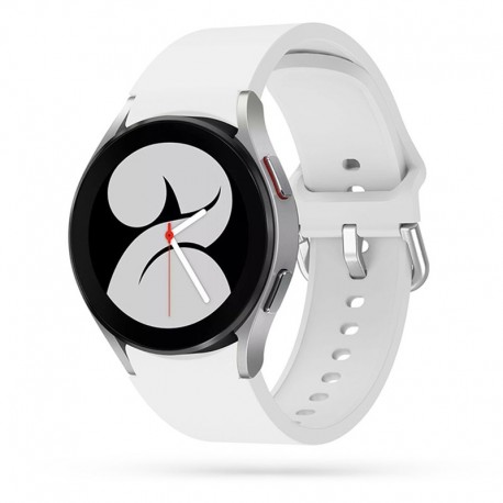 Tech-Protect IconBand silikonový řemínek pro Samsung Galaxy Watch 4 / 5 / 5 Pro / 6 / 7 / FE bílý