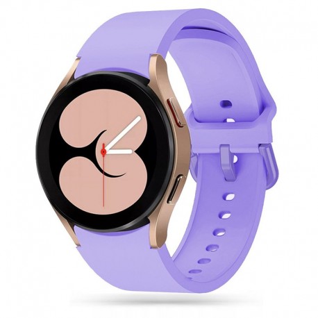 Tech-Protect IconBand silikonový řemínek pro Samsung Galaxy Watch 4 / 5 / 5 Pro / 6 / 7 / FE fialový