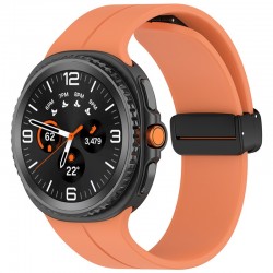Techsuit W011 silikonový řemínek pro Samsung Galaxy Watch8 40mm / Watch8 44mm / Watch8 Classic 46mm oranžový