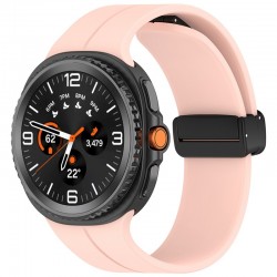 Techsuit W011 silikonový řemínek pro Samsung Galaxy Watch8 40mm / Watch8 44mm / Watch8 Classic 46mm růžový