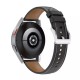 Techsuit W048 20mm kožený řemínek pro Garmin Vivoactive 5 černý
