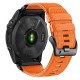 Nylonový řemínek s přezkou QuickFit 22mm pro Garmin Instinct oranžový