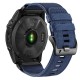 Nylonový řemínek s přezkou QuickFit 22mm pro Garmin Instinct Crossover modrý