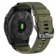 Nylonový řemínek s přezkou QuickFit 22mm pro Garmin Instinct Crossover zelený