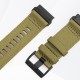 Nylonový řemínek s přezkou QuickFit 22mm pro Garmin Instinct Crossover zelený