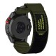Nylonový řemínek Sturdy pro Garmin Fenix 3 / 5X / 5X Plus / 6X / 6X Pro / 7X / 8 51mm zelený