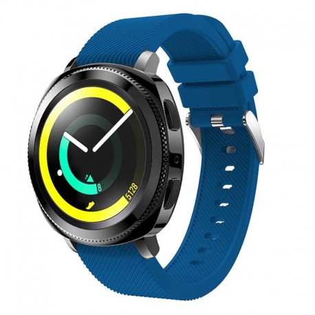 Silikonový řemínek pro Samsung Gear Sport modrý