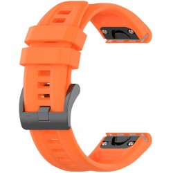 Techsuit QuickFit 22mm silikonový řemínek pro Garmin Forerunner 945/955/965/970 oranžový