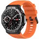 Techsuit W067 silikonový řemínek pro Amazfit T-Rex 3 oranžový