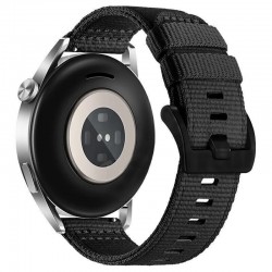 Techsuit nylonový řemínek s přezkou 22mm pro Huawei Watch GT 6 46mm černý