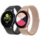 Řemínek Milánský tah pro Samsung Galaxy Watch Active stříbrný
