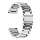 Kovový řemínek W010 22mm pro Amazfit Bip 6 stříbrný