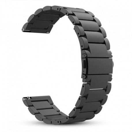 Kovový řemínek W010 20mm pro Huawei Watch GT 5 Pro 42mm černý