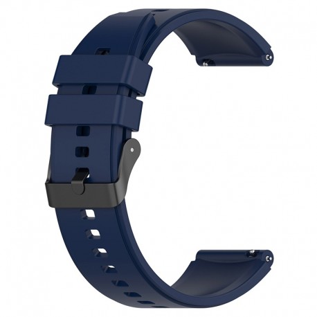 Techsuit W026 20mm silikonový řemínek pro Huawei Watch GT 5 Pro 42mm modrý