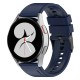Techsuit W026 20mm silikonový řemínek pro Huawei Watch GT 5 Pro 42mm modrý