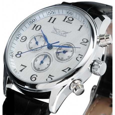 Pánské hodinky Jaragar Automatic Business s černým ciferníkem