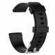 Sportovní silikonový řemínek pro Fitbit Versa Lite černý